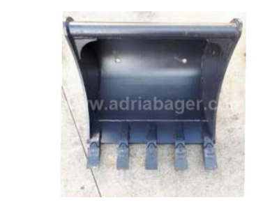 Bager 2.5-3.5 ton,širina 700 mm,navadna izkopna žlica s privarjenimi zobmi