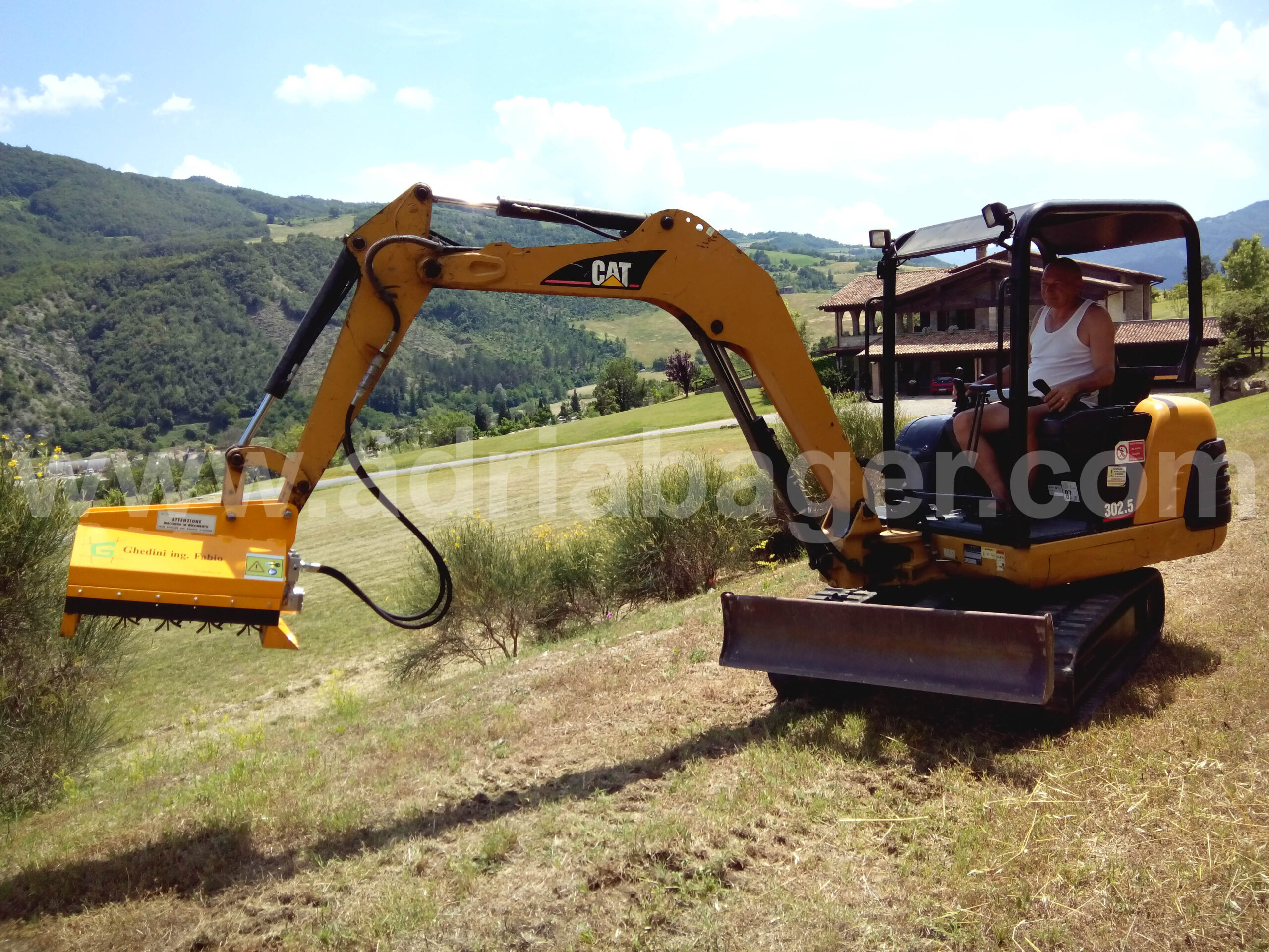 Za 1.4-2.5t, mulčer DA52