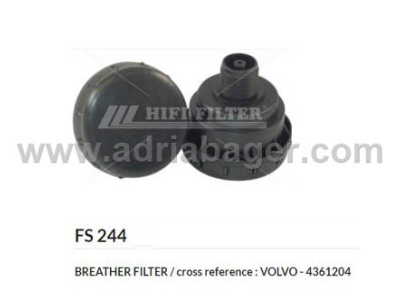 4361204, FS244 za Volvo EW160B, filter