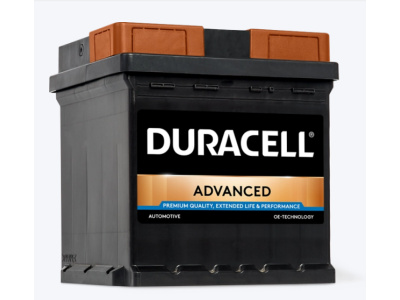 12V 42Ah, 390A, Duracell advanced