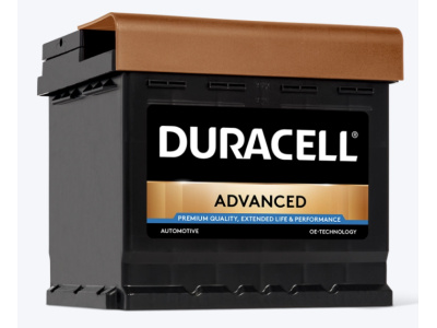 12V 50Ah, 450A, Duracell advanced